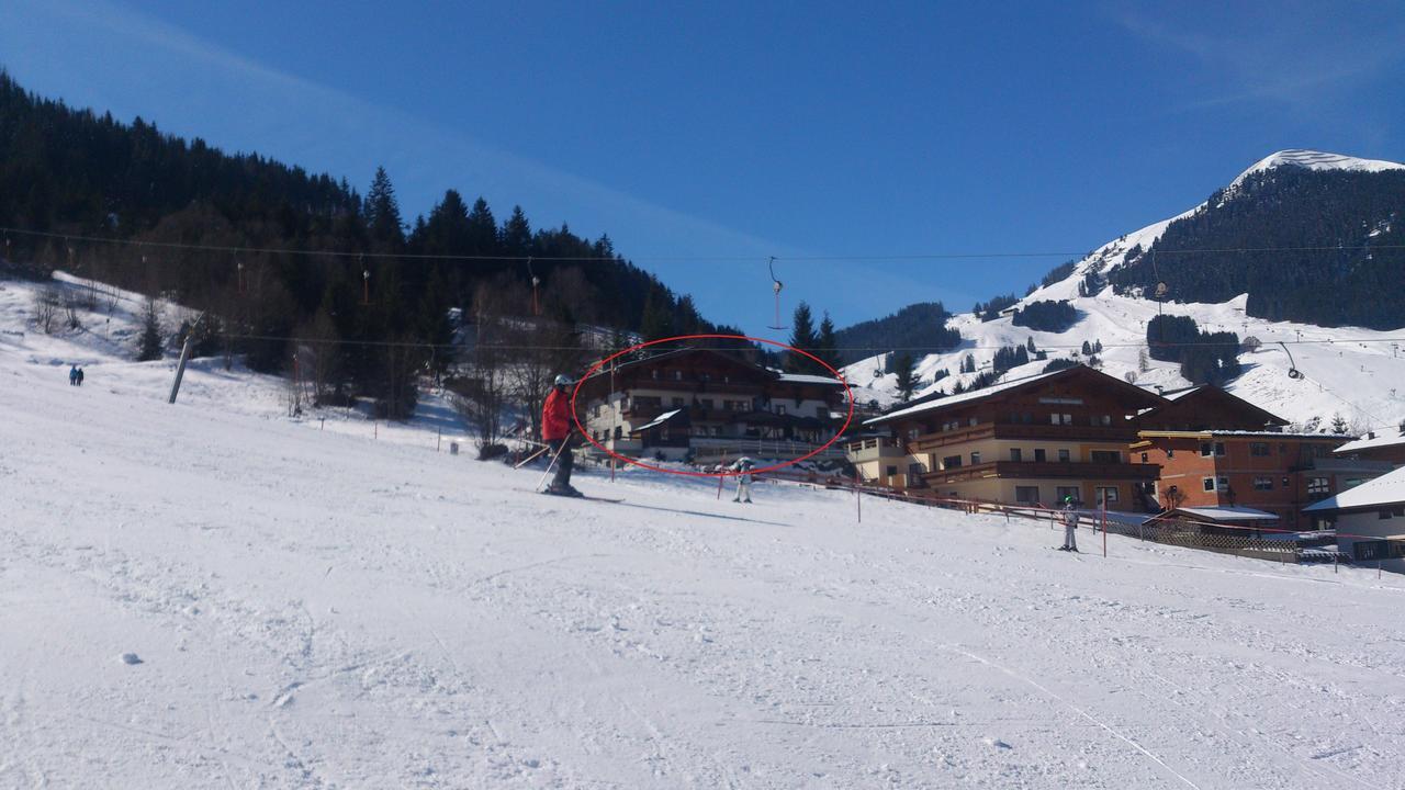 Appartementhotel Hechenberg ซาลบาคฮินเทอร์เกลมม์ ภายนอก รูปภาพ