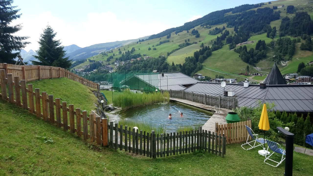 Appartementhotel Hechenberg ซาลบาคฮินเทอร์เกลมม์ ภายนอก รูปภาพ